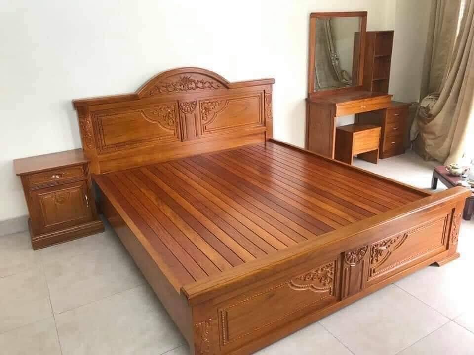 Giường gỗ-GTN01