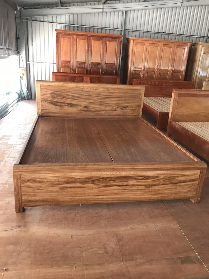 giường gỗ hương xám cao cấp